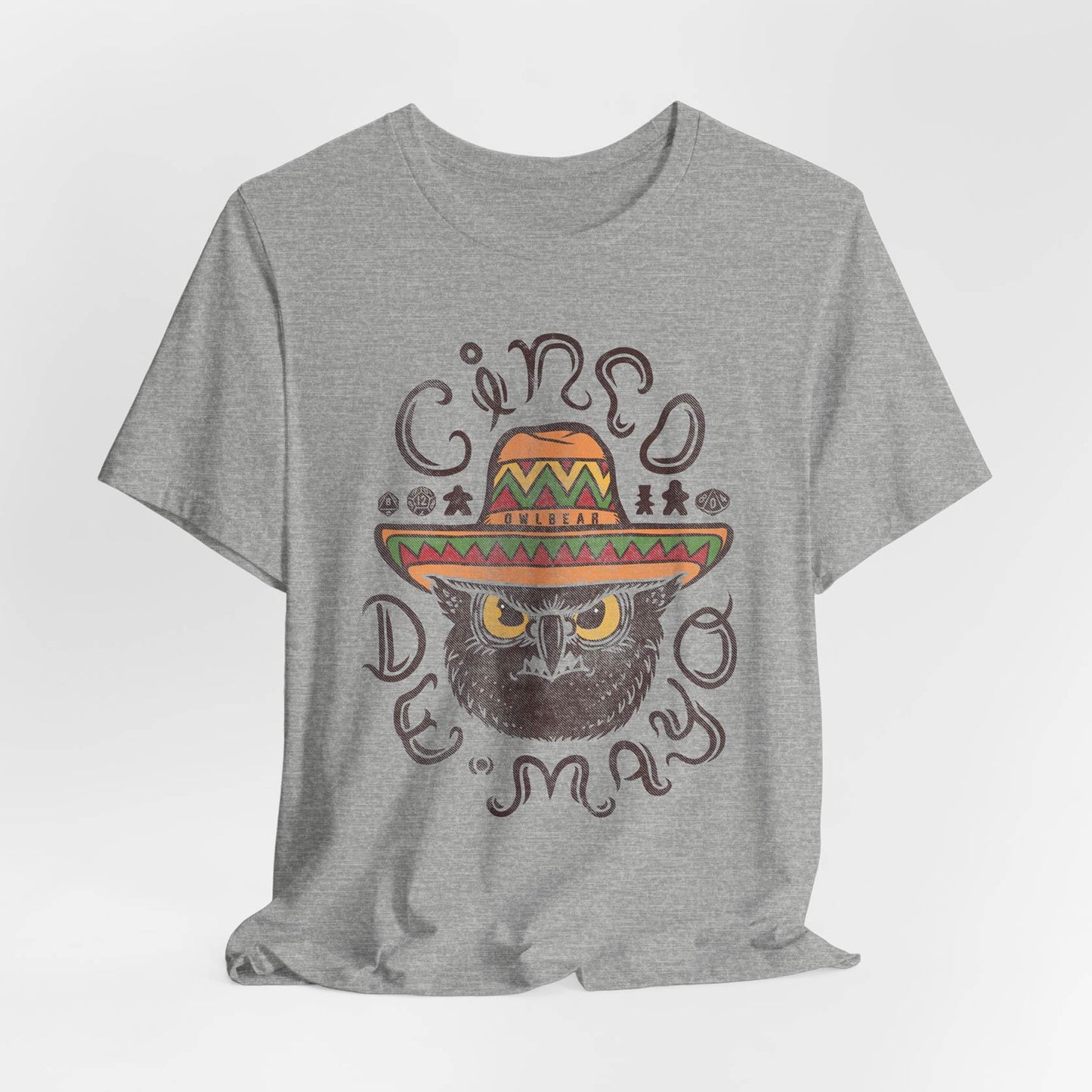 Cinco De Mayo Owlbear Unisex Tee