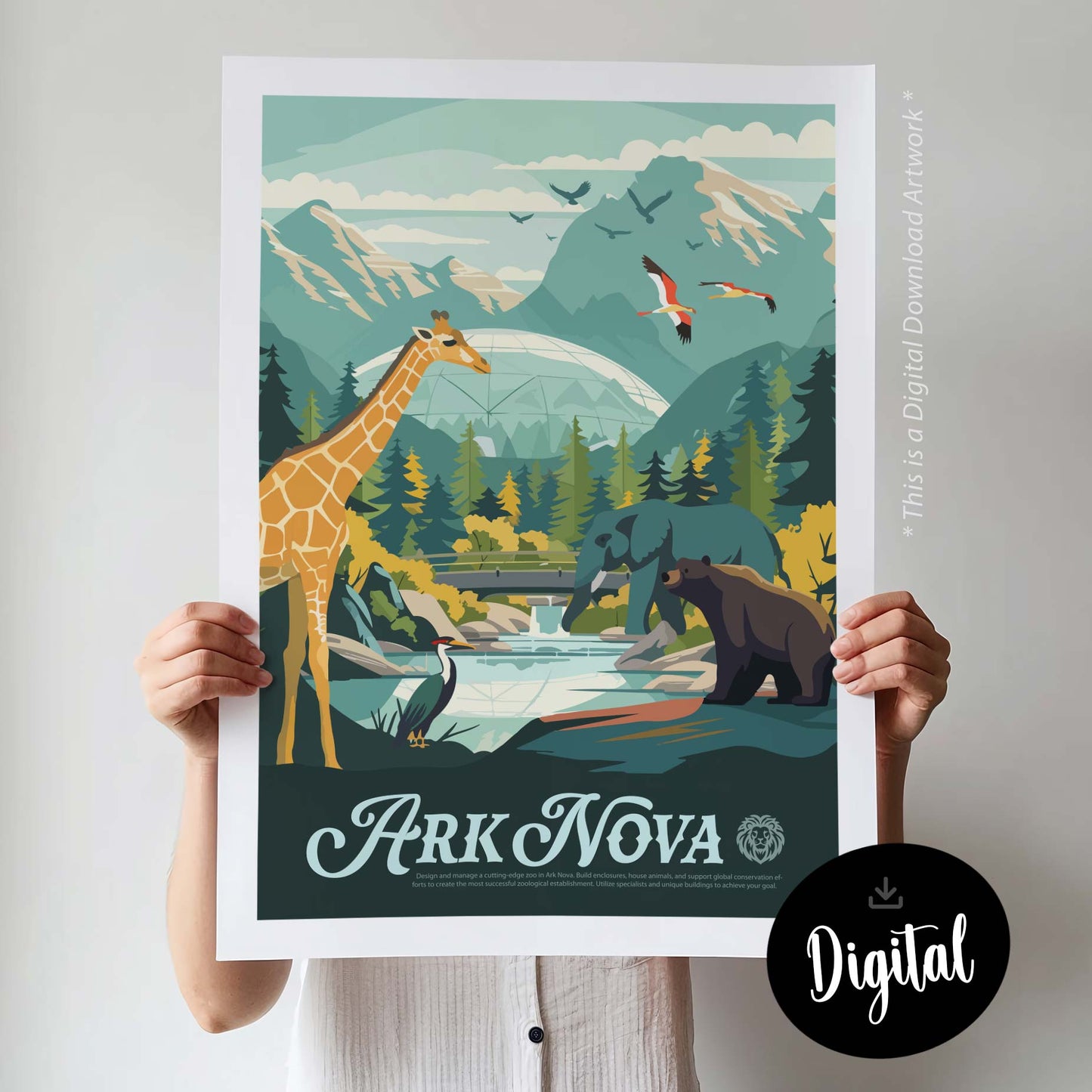 Ark Nova - Inspired Digital Art Download