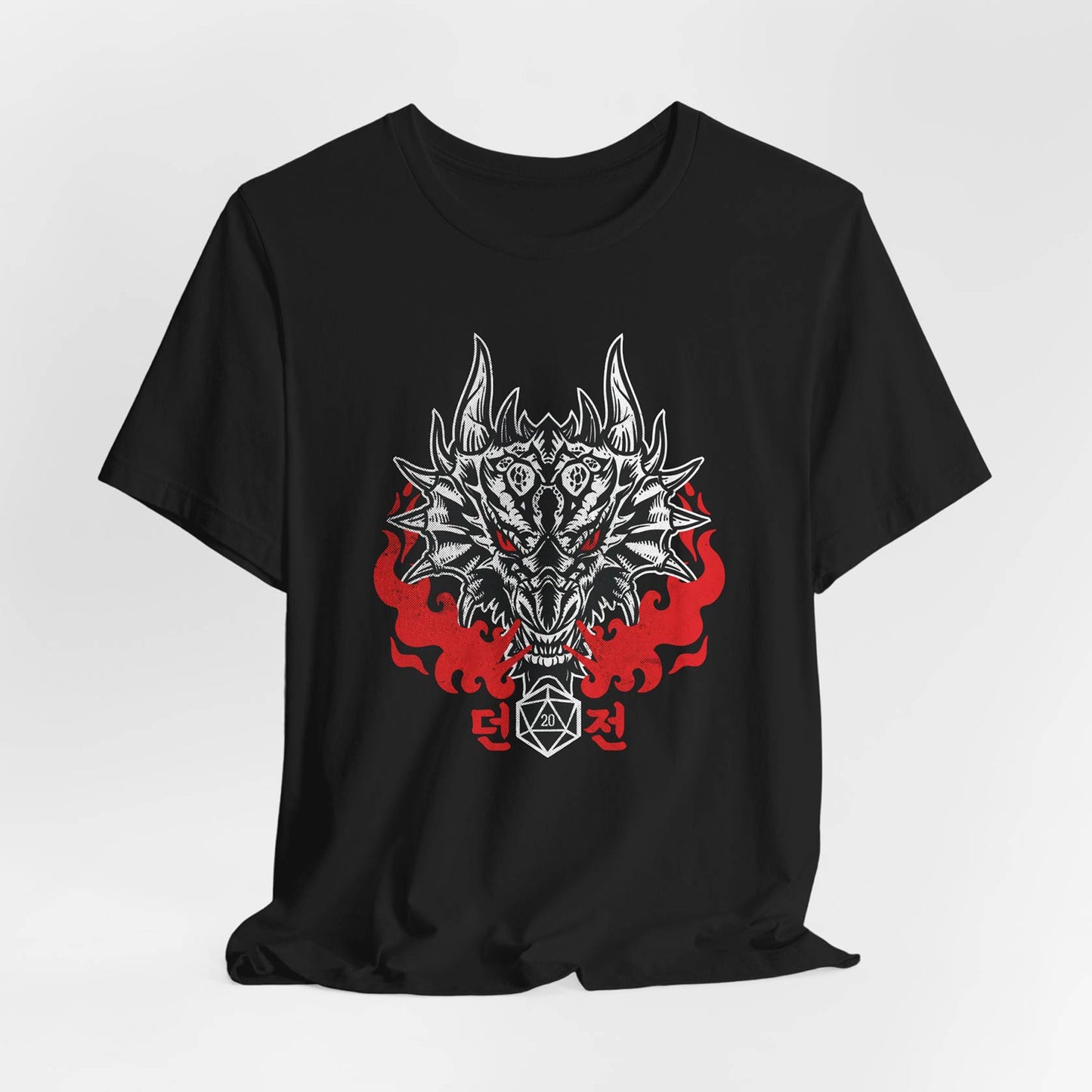 Korean Dragon Fires Unisex Tee