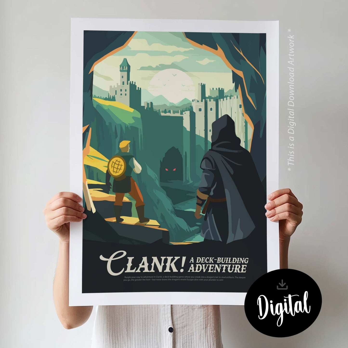 Clank - Inspired Digital Art Download