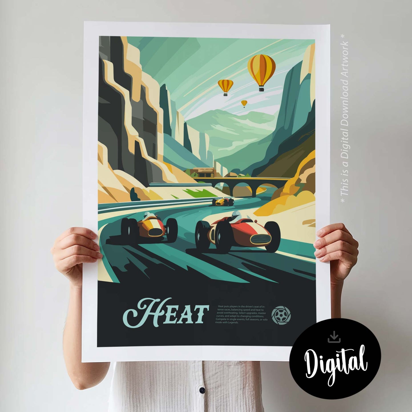 Heat - Inspired Digital Art Download