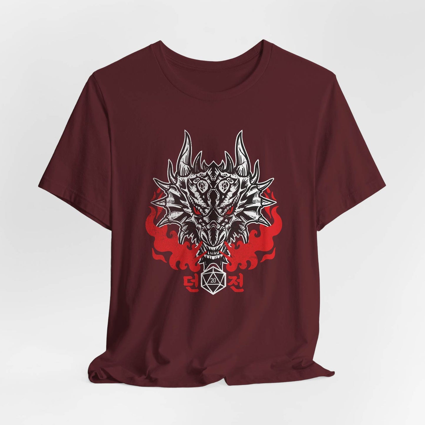 Korean Dragon Fires Unisex Tee