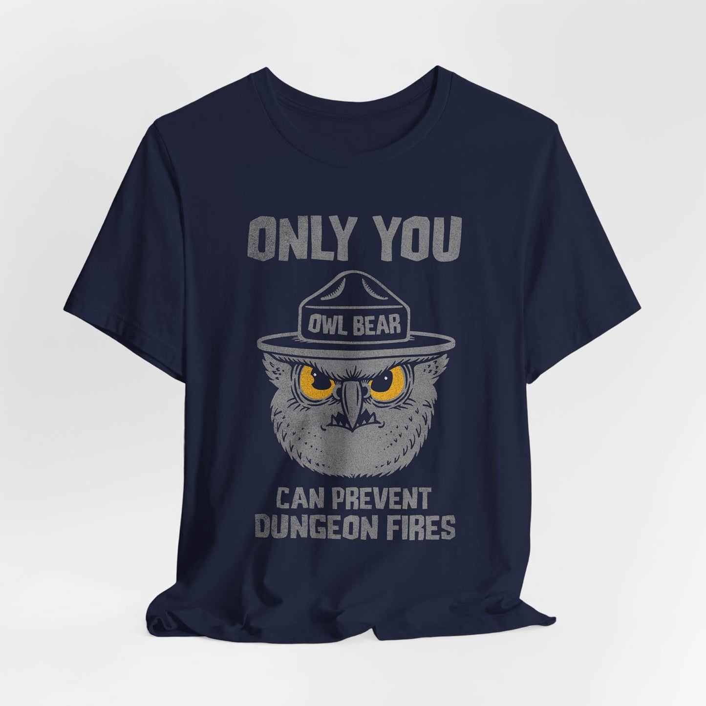 Only You Can Prevent Dungeon Fires (Midnight Edition) Unisex Tee