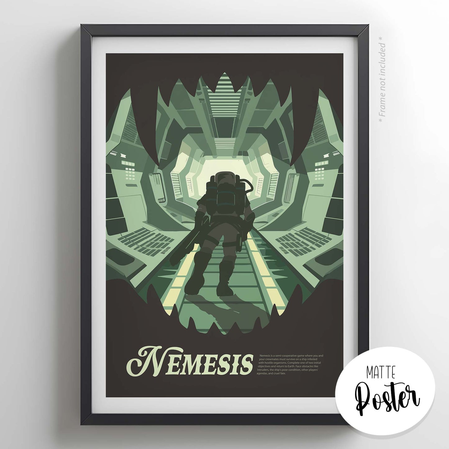 Nemesis - Inspired Matte Poster