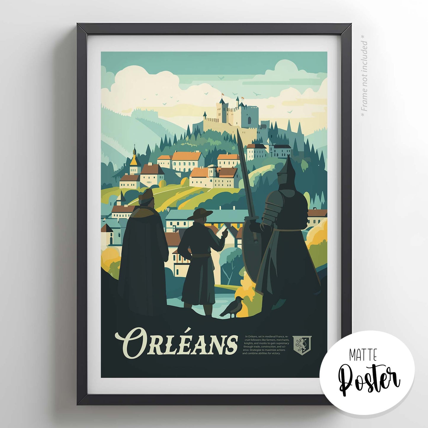 Orleans - Inspired Matte Poster