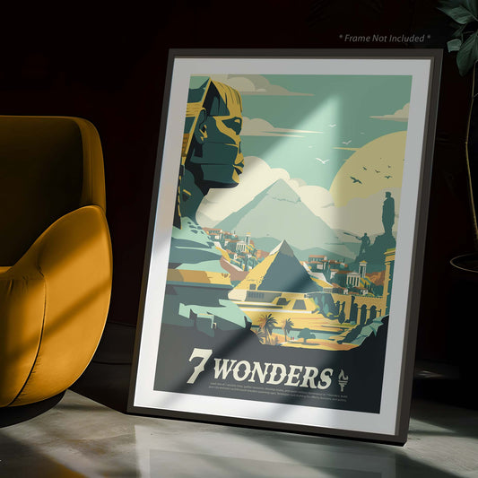 7 Wonders - Unofficial Inspired Matte Poster