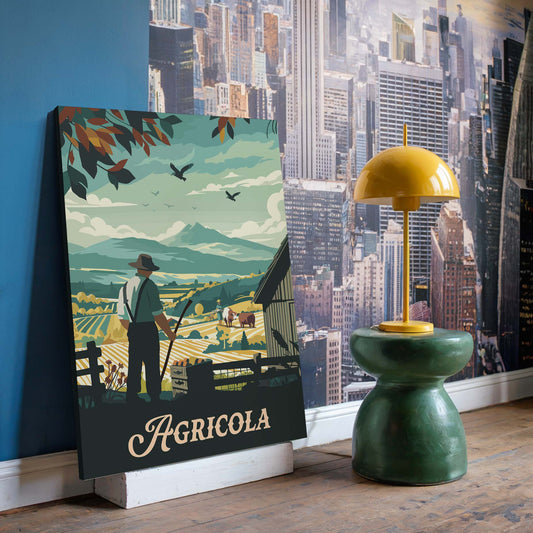 Agricola - Unofficial Inspired Canvas Art