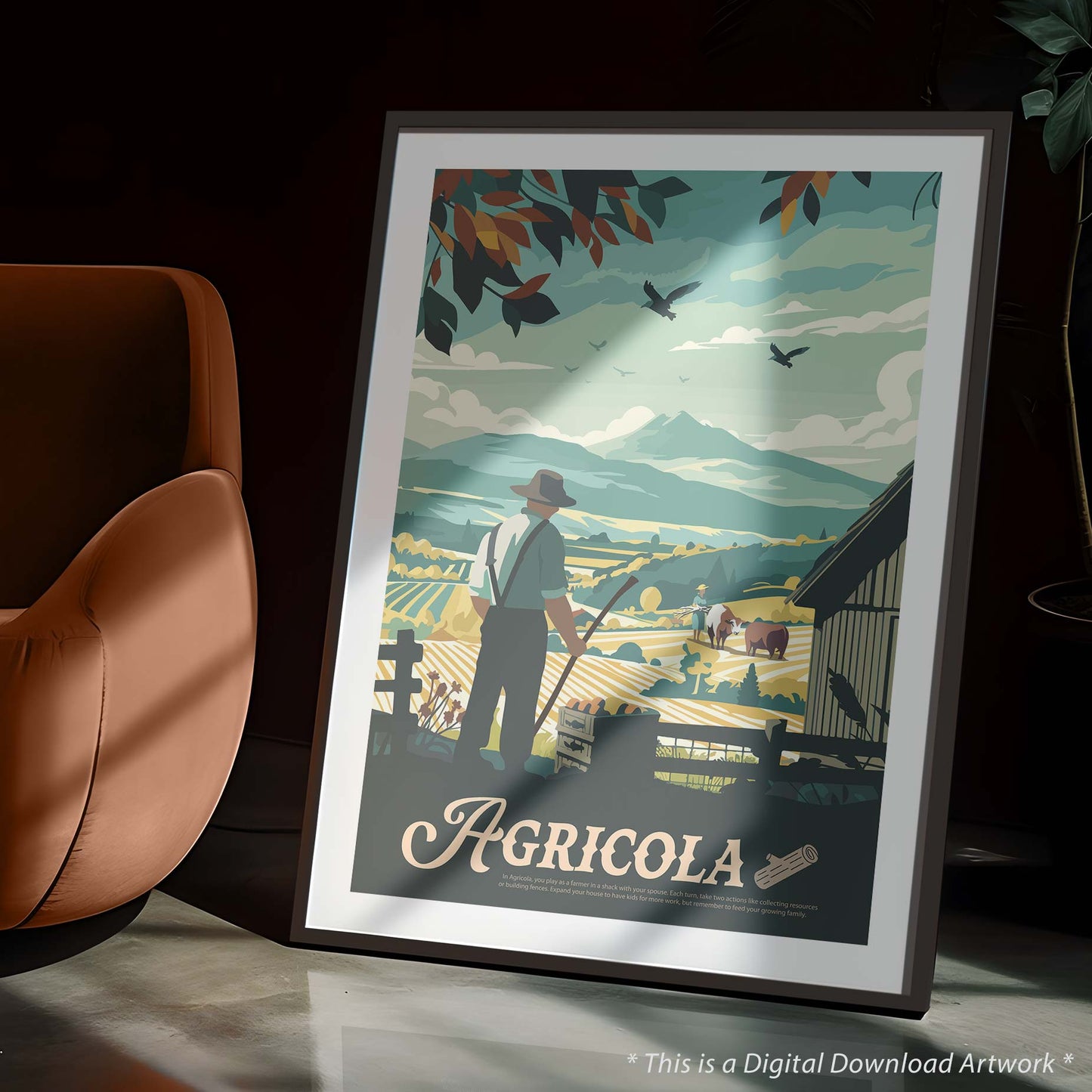 Agricola - Inspired Digital Art Download