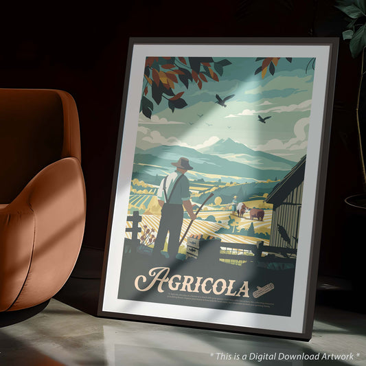 Agricola - Unofficial Inspired Digital Art Download