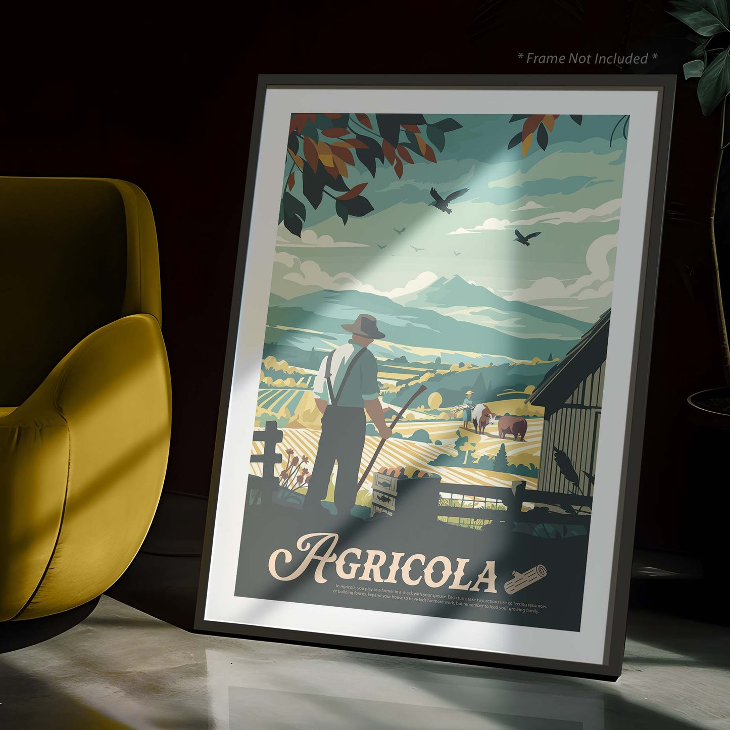 Agricola - Inspired Matte Poster