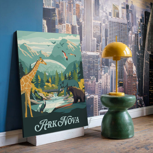 Ark Nova - Unofficial Inspired Canvas Art