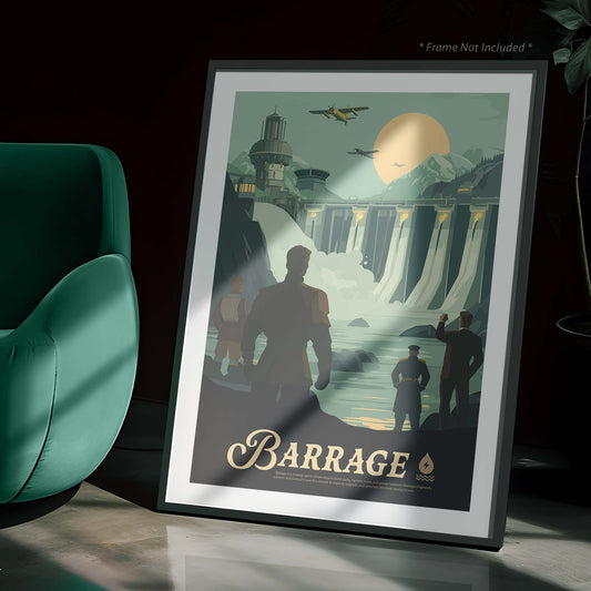 Barrage - Unofficial Inspired Matte Poster