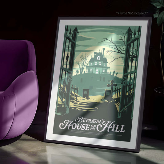 Betrayal at House on the Hill - Unofficial Inspired Matte Poster