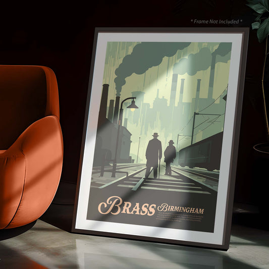 Brass Birmingham - Unofficial Inspired Matte Poster