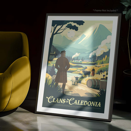 Clans of Caledonia - Unofficial Inspired Digital Art Download