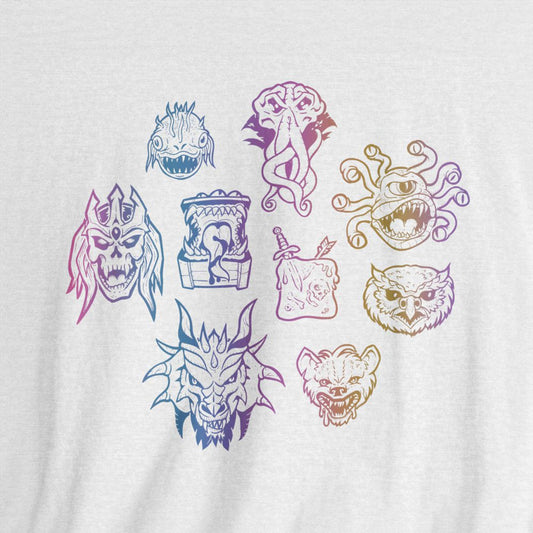 Dungeon Monsters Unisex Tee