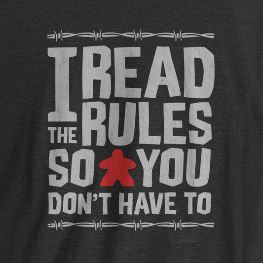 I Read The Rules So You Don’t Have To Unisex Tee