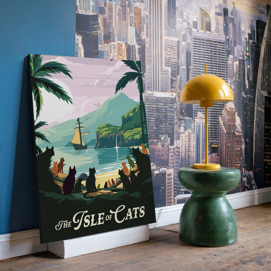 The Isle of Cats - Unofficial Inspired Canvas Art
