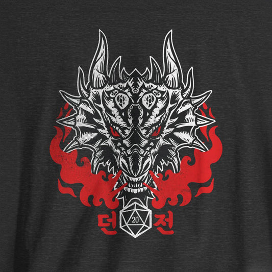 Korean Dragon Fires Unisex Tee