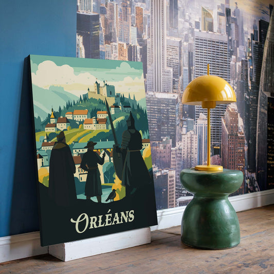 Orleans - Unofficial Inspired Canvas Art