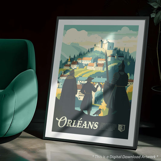 Orleans - Unofficial Inspired Digital Art Download