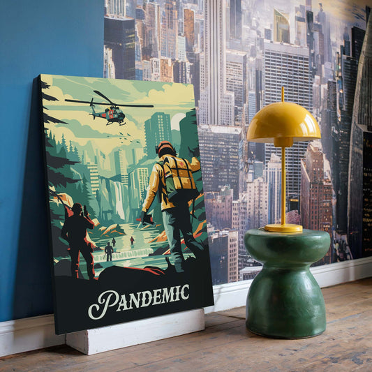 Pandemic - Unofficial Inspired Canvas Art
