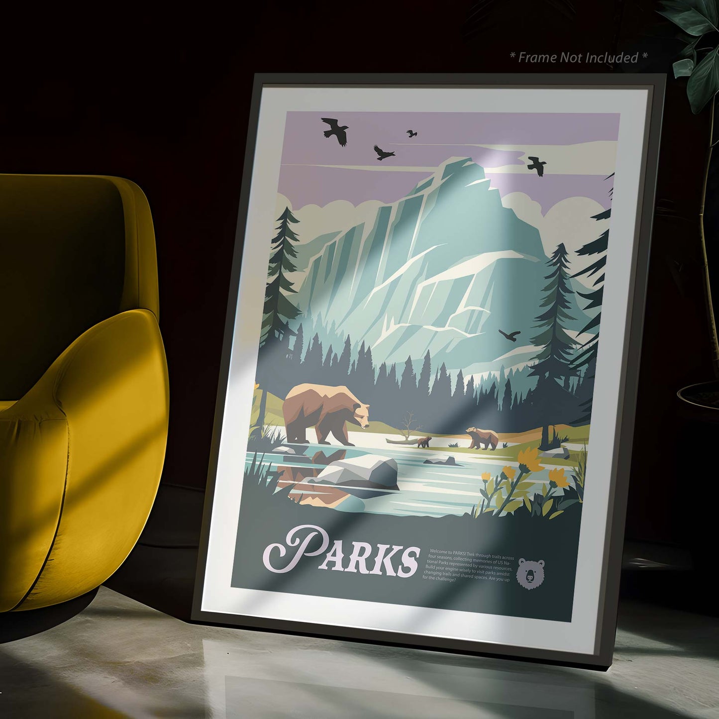 Parks - Inspired Matte Poster