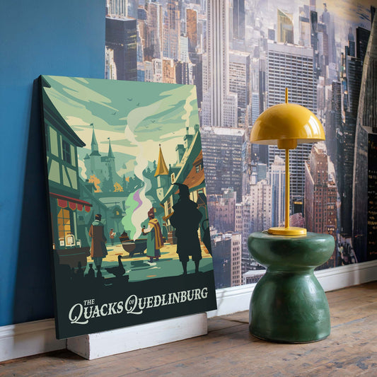 The Quacks of Quedlinburg - Unofficial Inspired Canvas Art