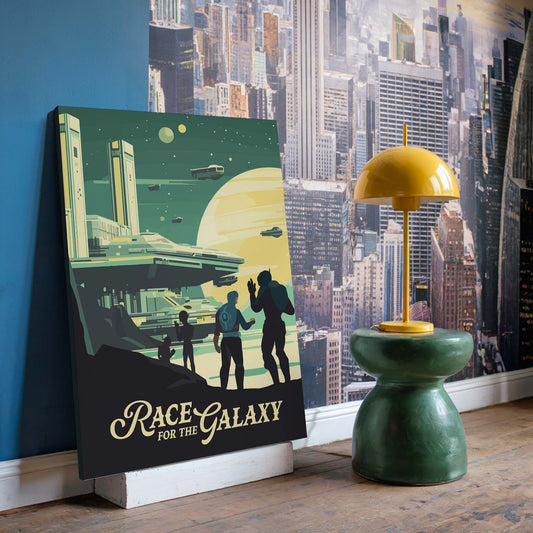 Race for the Galaxy - Unofficial Inspired Canvas Art