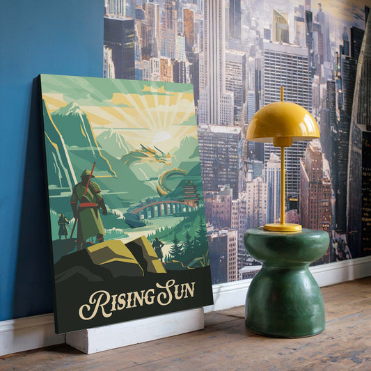 Rising Sun - Unofficial Inspired Canvas Art
