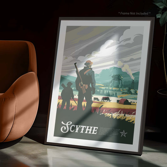 Scythe - Unofficial Inspired Matte Poster