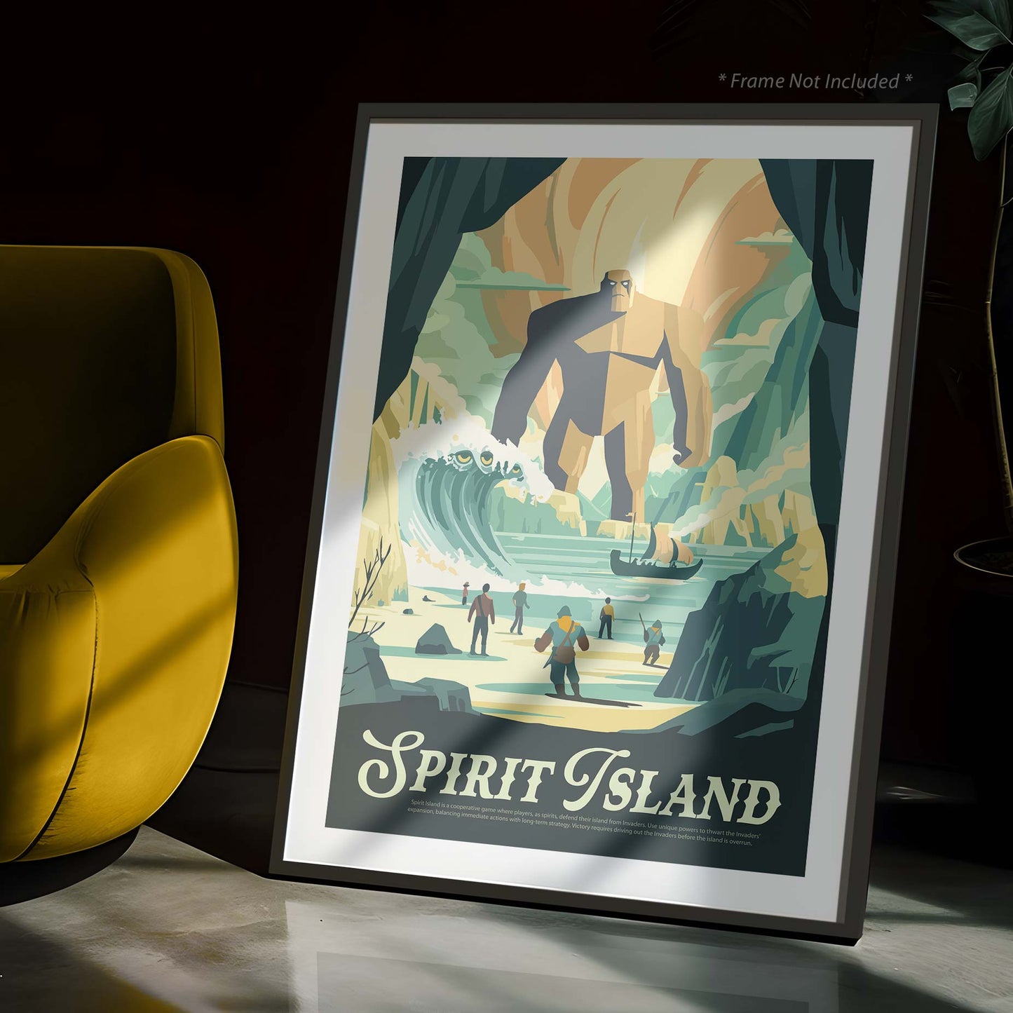 Spirit Island - Inspired Matte Poster