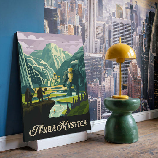 Terra Mystica - Unofficial Inspired Canvas Art