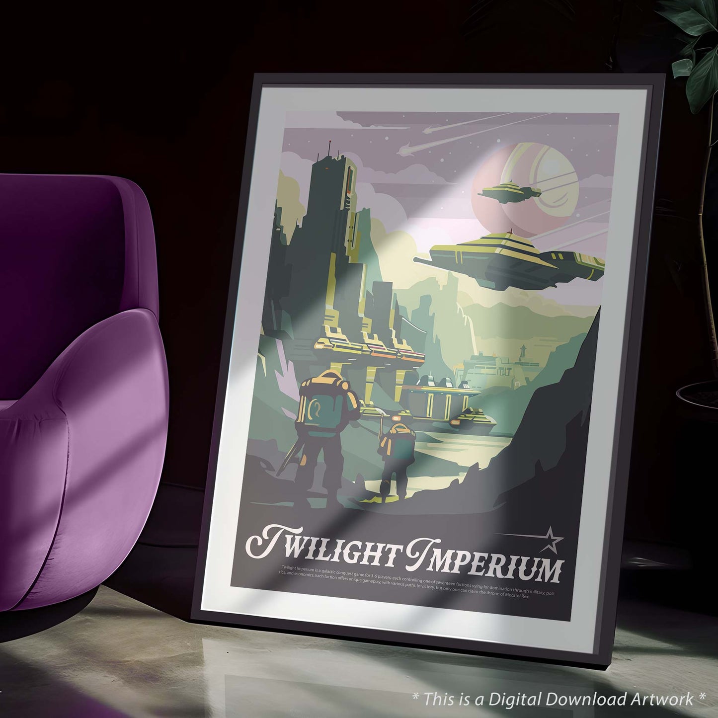 Twilight Imperium - Inspired Digital Art Download