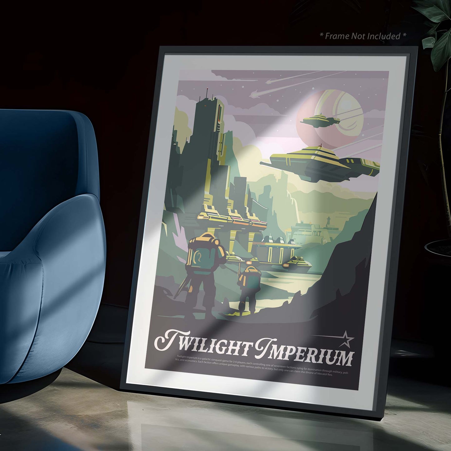 Twilight Imperium - Inspired Matte Poster