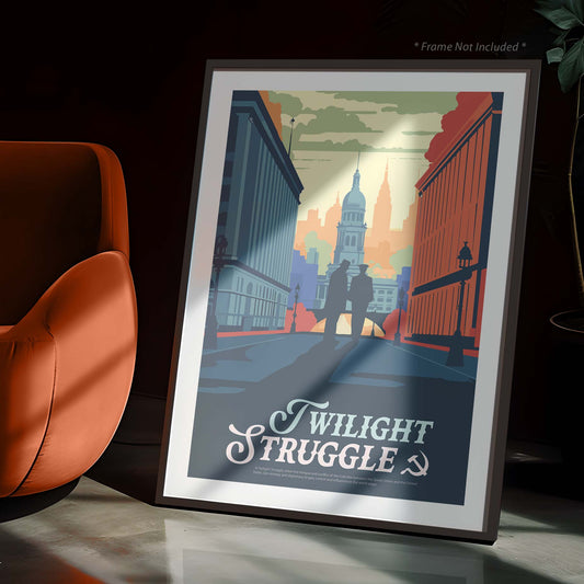 Twilight Struggle - Unofficial Inspired Matte Poster