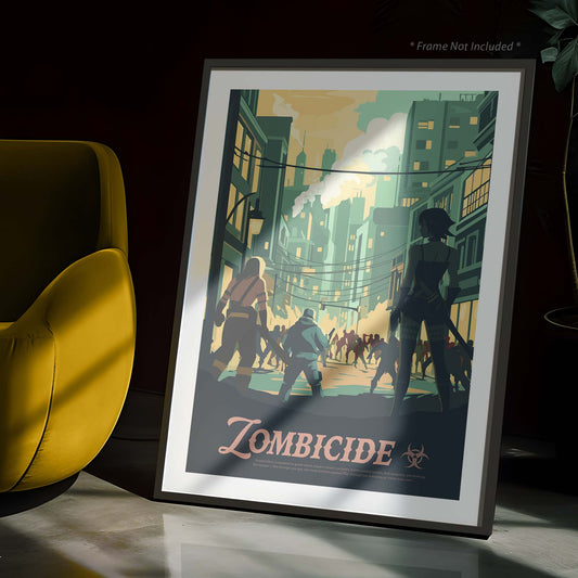 Zombicide - Unofficial Inspired Matte Poster