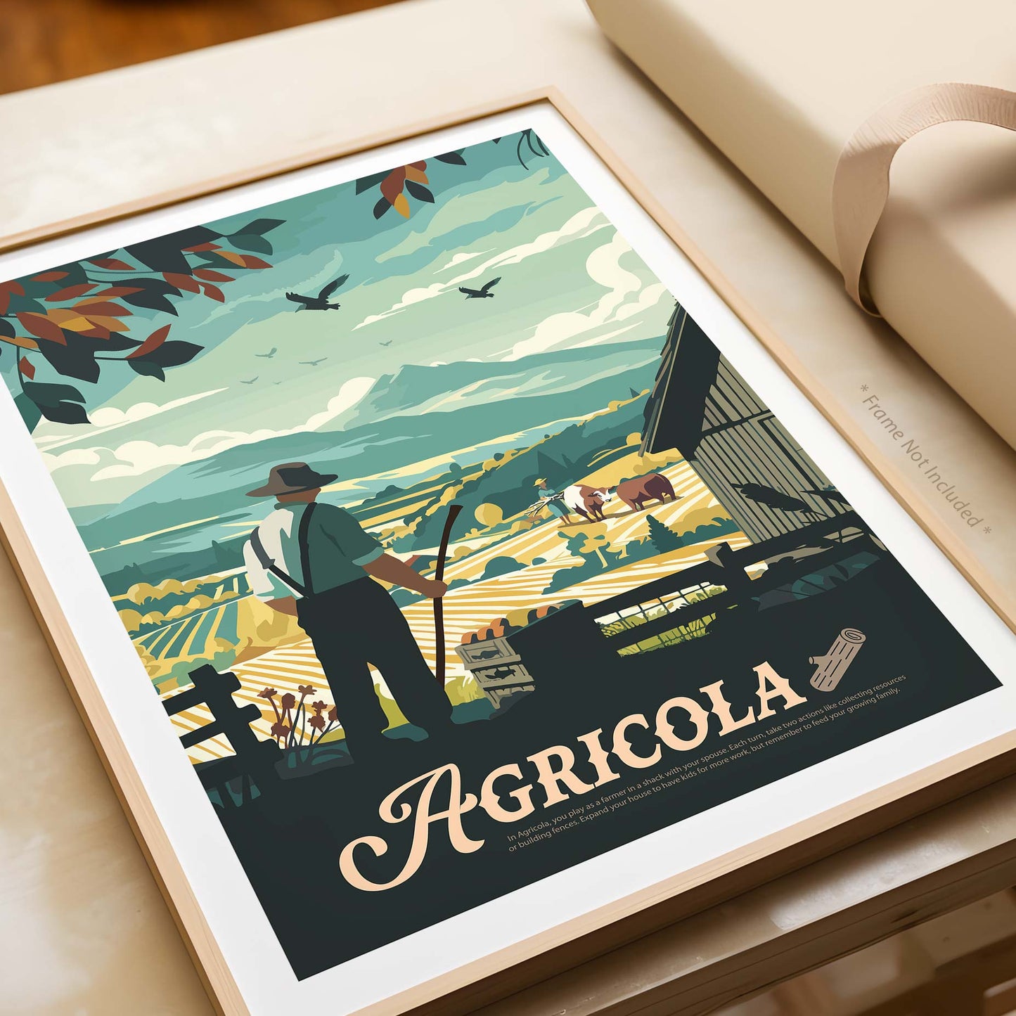 Agricola - Inspired Matte Poster