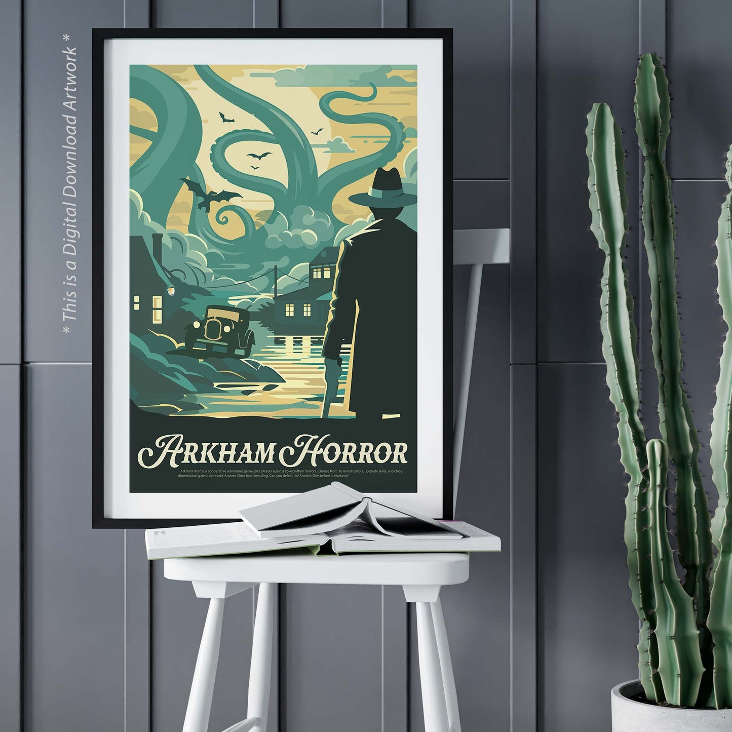 Arkham Horror - Inspired Digital Art Download