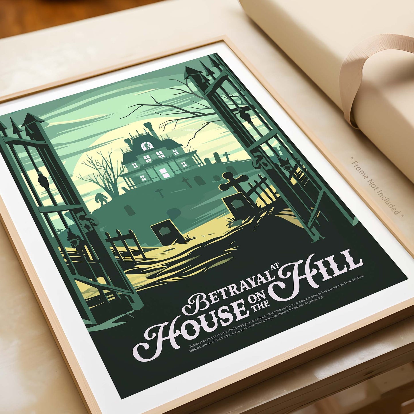 Betrayal at House on the Hill - Inspired Matte Poster