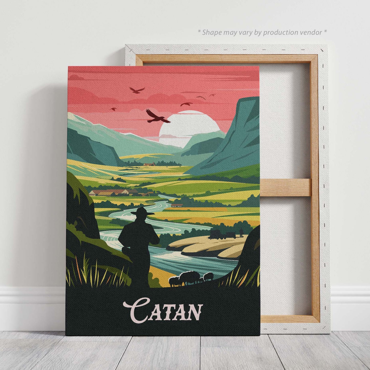 Catan - Inspired Canvas Art