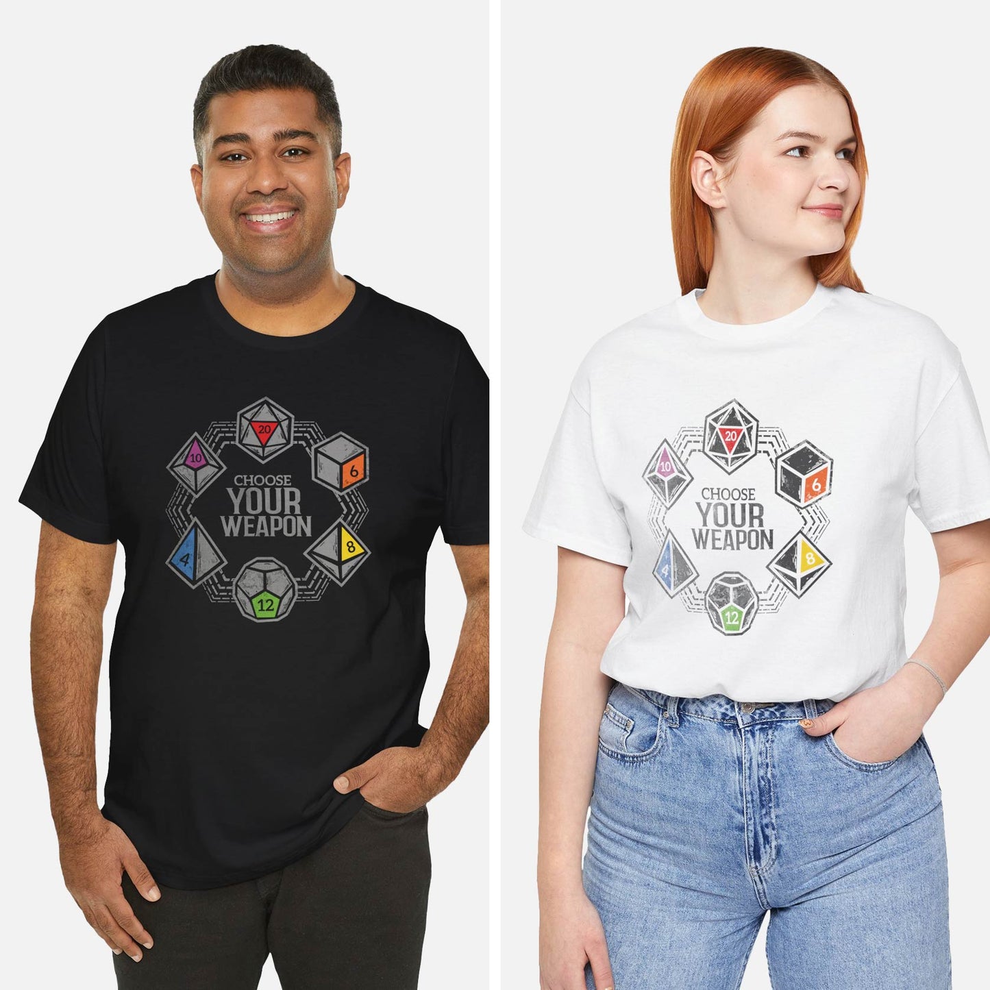 Choose Your Weapon Unisex Tee