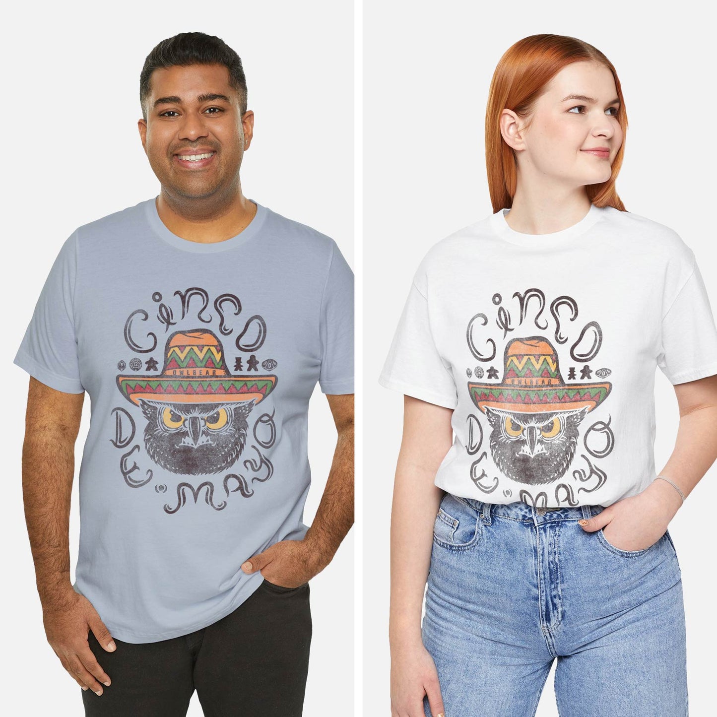 Cinco De Mayo Owlbear Unisex Tee