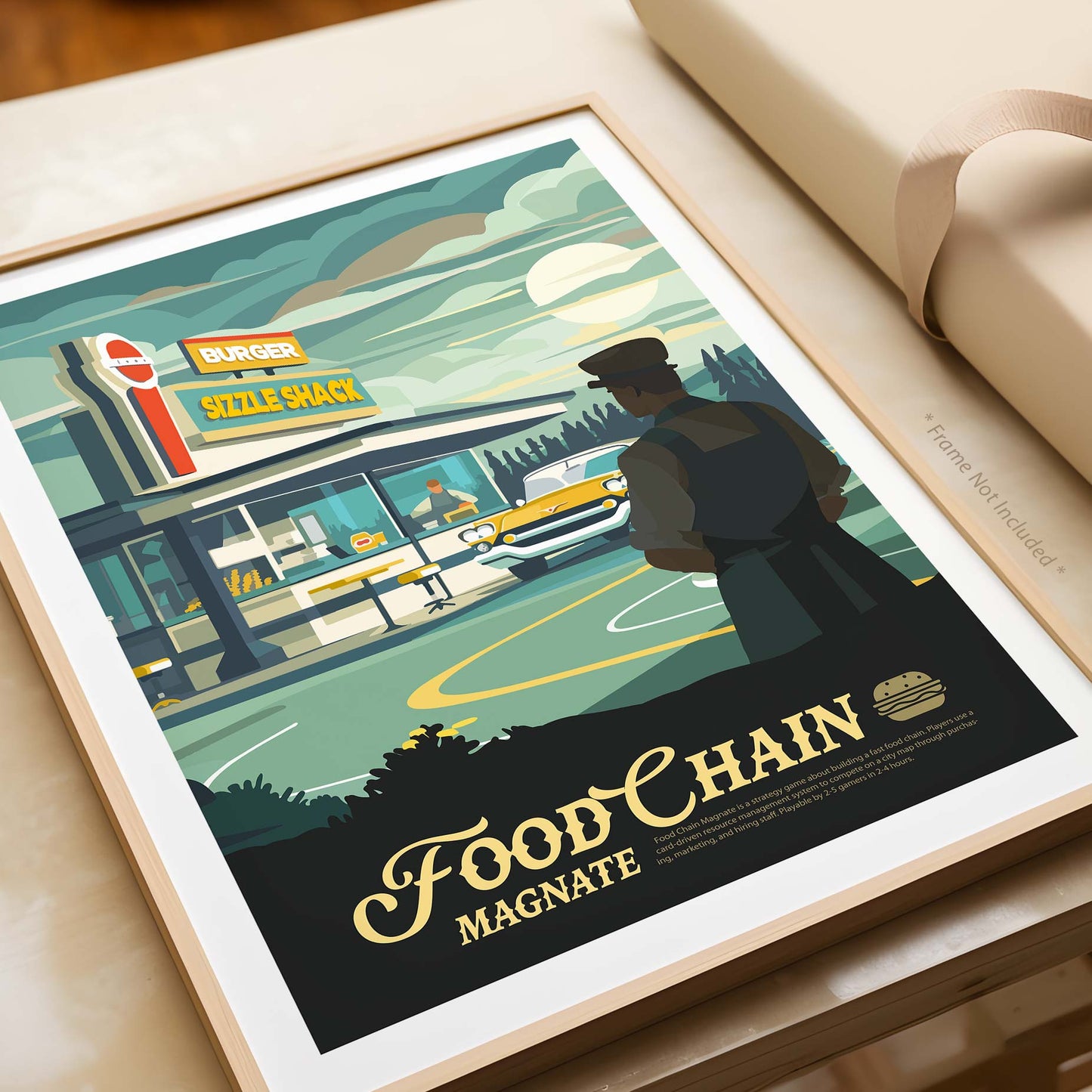 Food Chain Magnate - Inspired Matte Poster