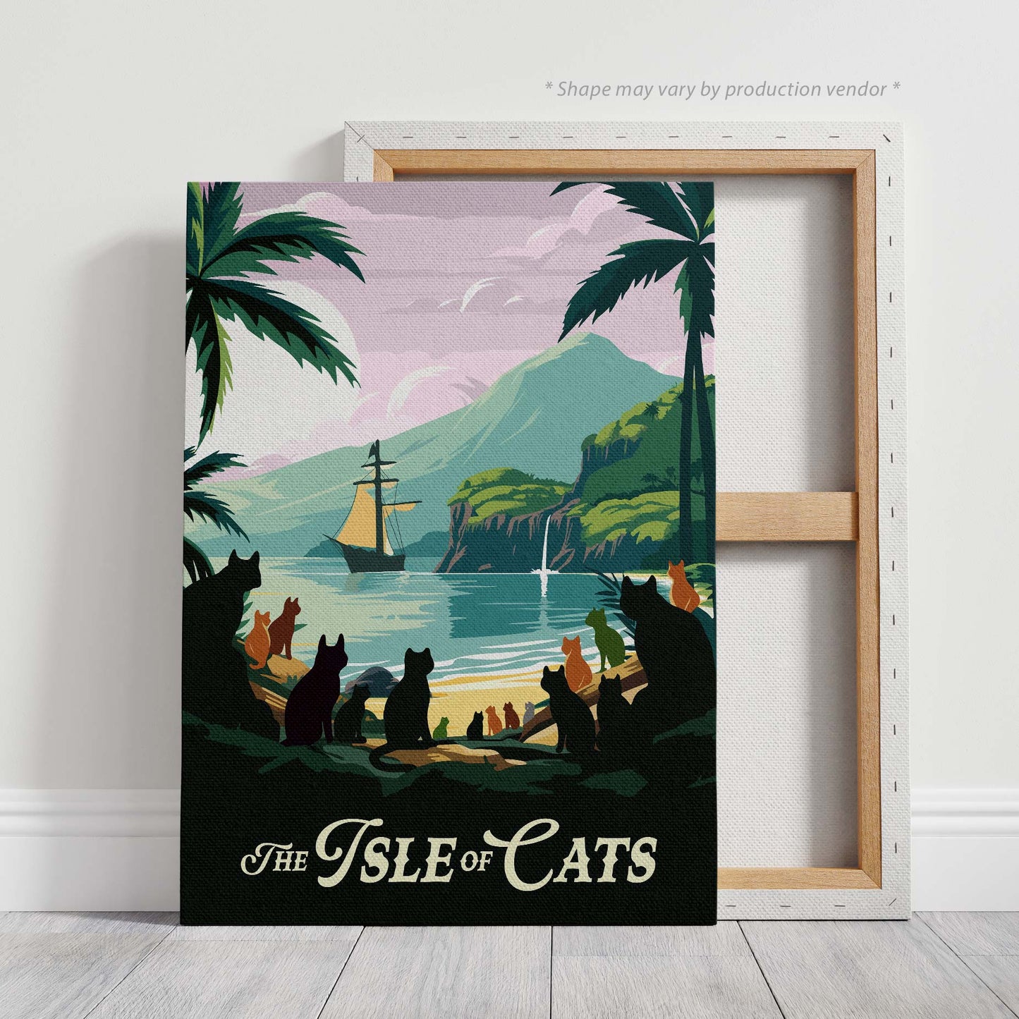 The Isle of Cats - Inspired Canvas Art