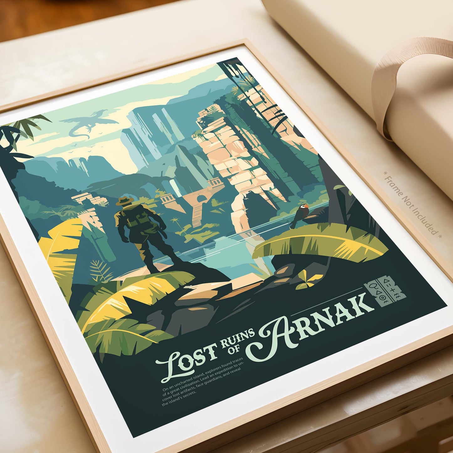 Lost Ruins of Arnak - Inspired Matte Poster