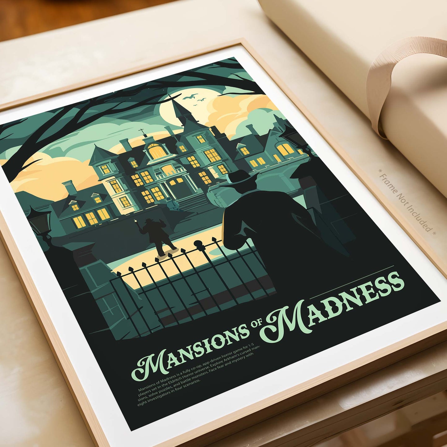 Mansions of Madness - Inspired Matte Poster