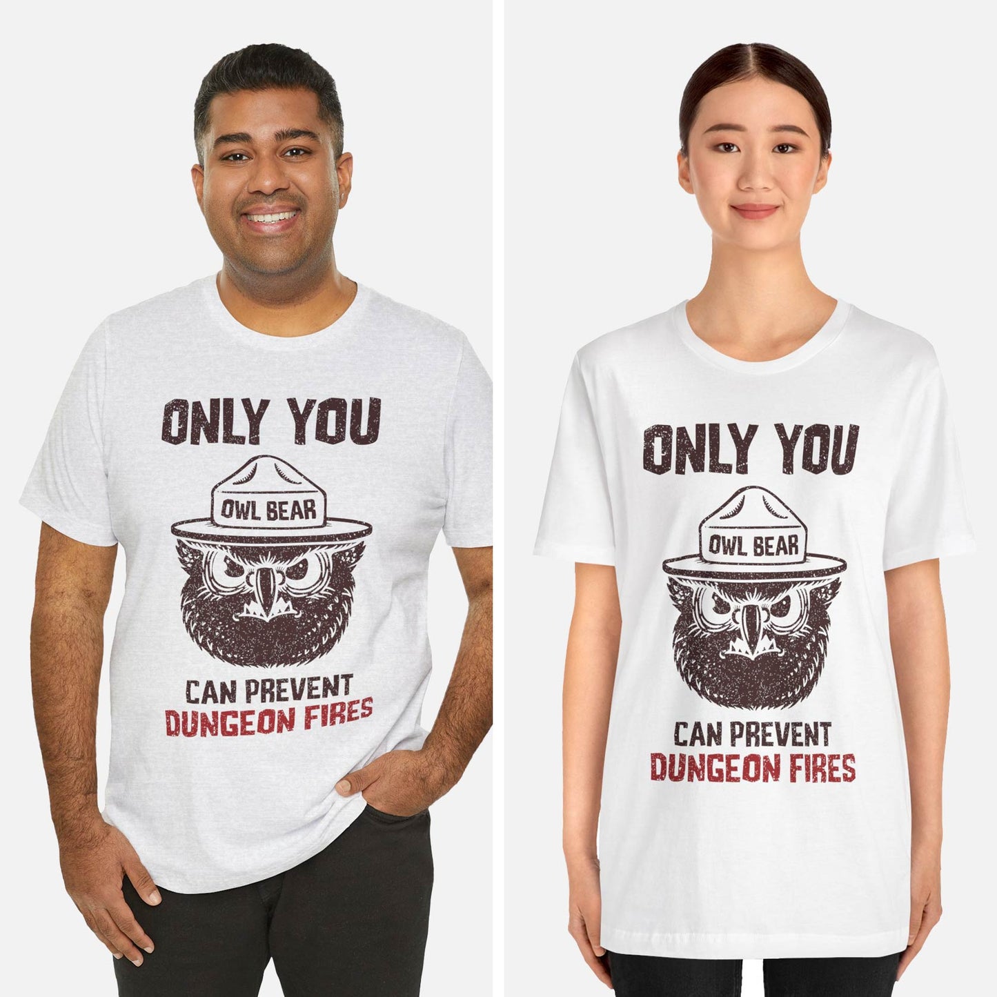 Only You Can Prevent Dungeon Fires Unisex Tee