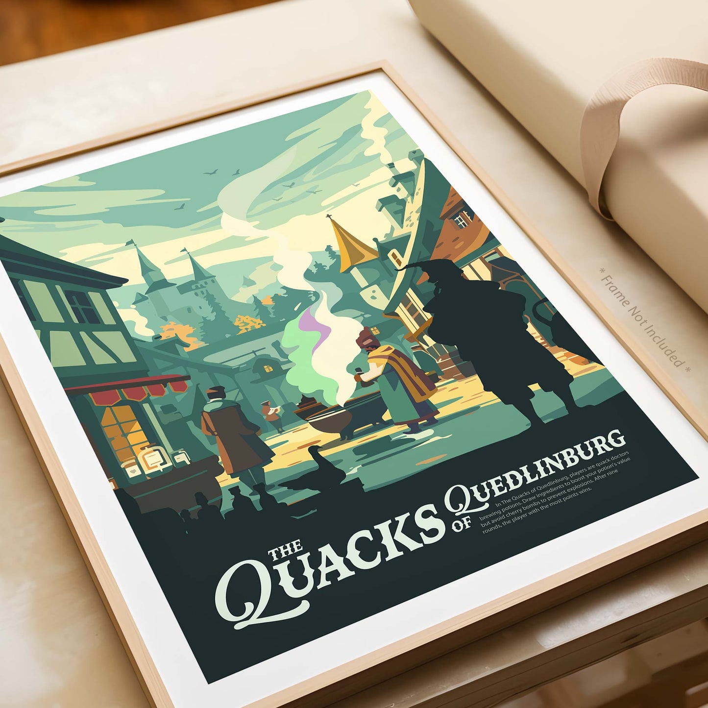 The Quacks of Quedlinburg - Inspired Matte Poster