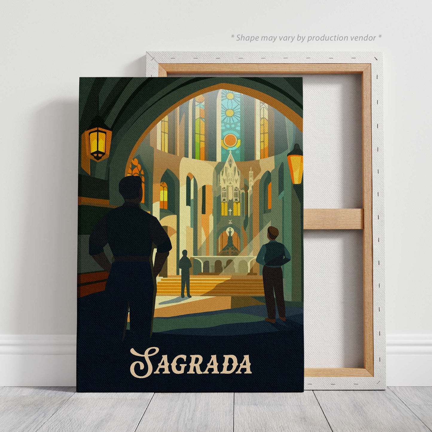 Sagrada - Inspired Canvas Art